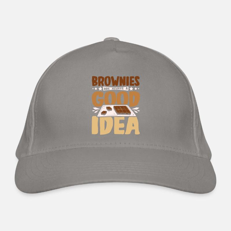 Brownies are always a good idea Bio-Baseballkappe