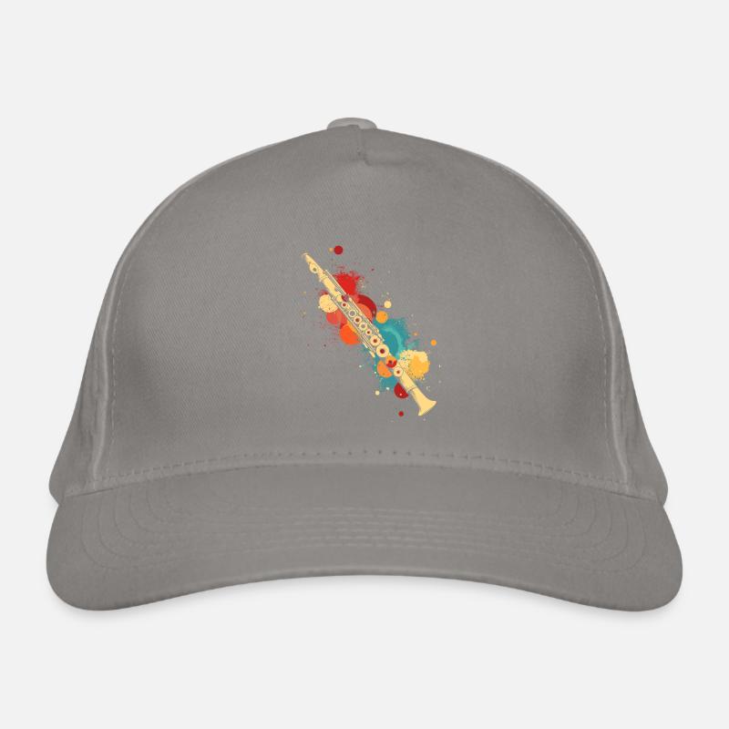 Flûte éclaboussée de couleur Casquette classique bio