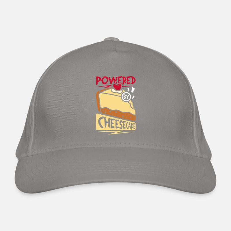 Propulsé par Cheesecake Casquette classique bio