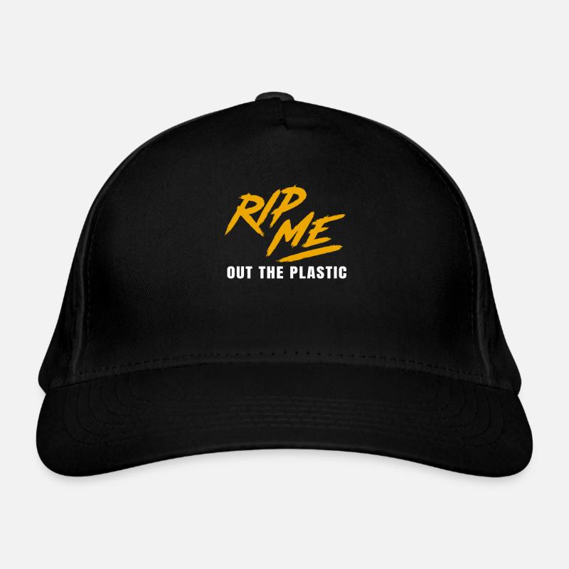 Rip Me Out La déclaration en plastique pour Casquette classique bio