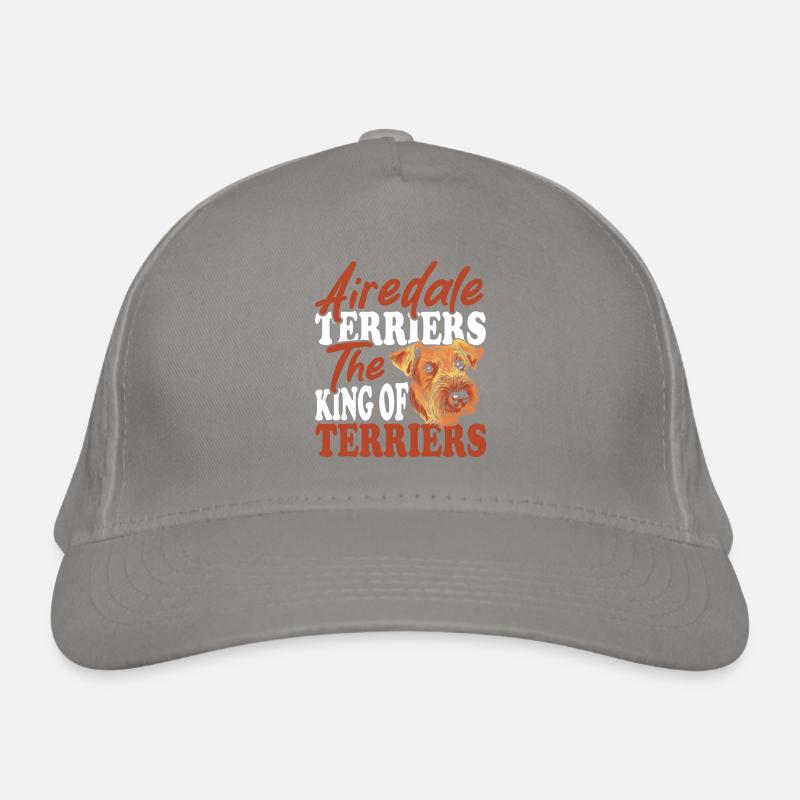 Airedale Rescue Terrier Airedale Terrier Casquette classique bio