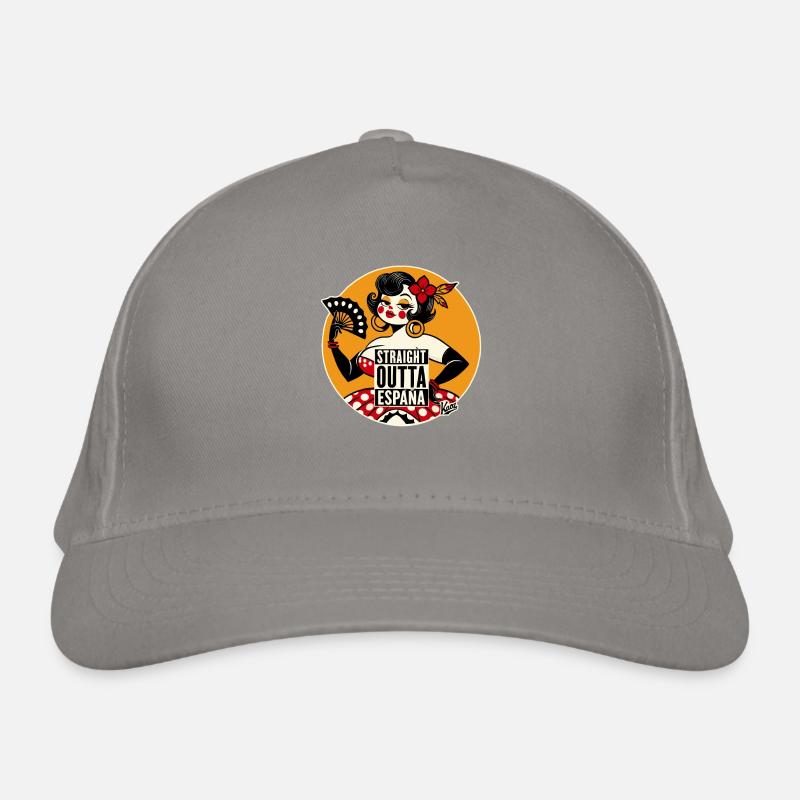 Flamenco Dancer Bombshell Woman: Directly from Spain Organic Baseball Cap