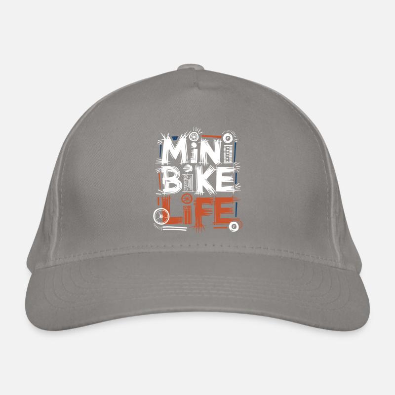 Fahrspaß mit Minibikes Bio-Baseballkappe