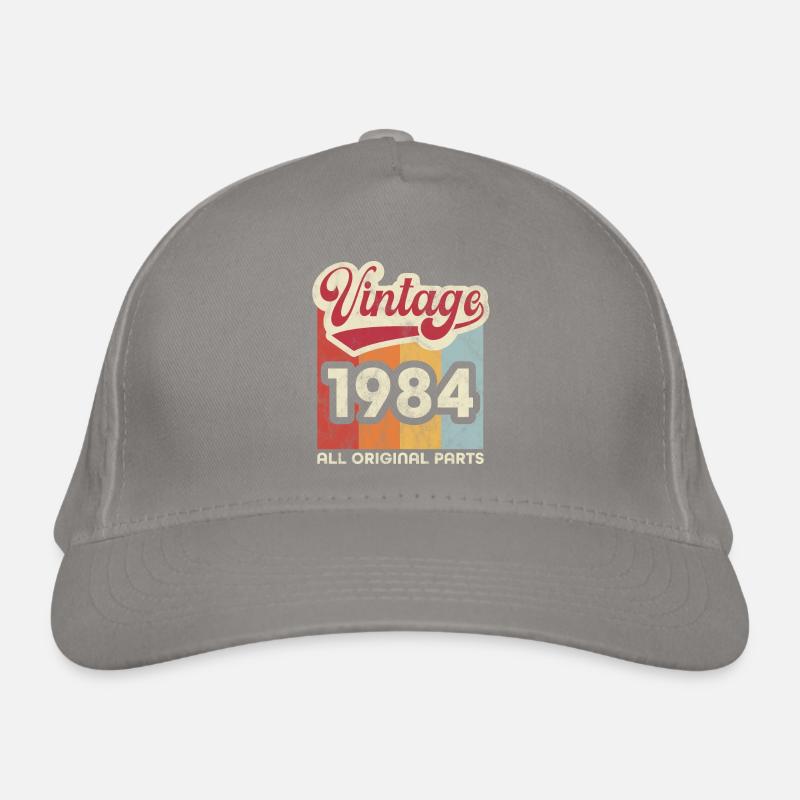 Millésime 1984 Casquette classique bio