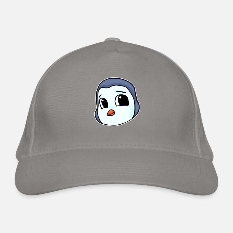 Pinguin Kopf Vogel Seevogel Bio-Baseballkappe