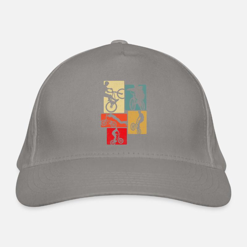 Bicycle Retro Organic Baseball Cap