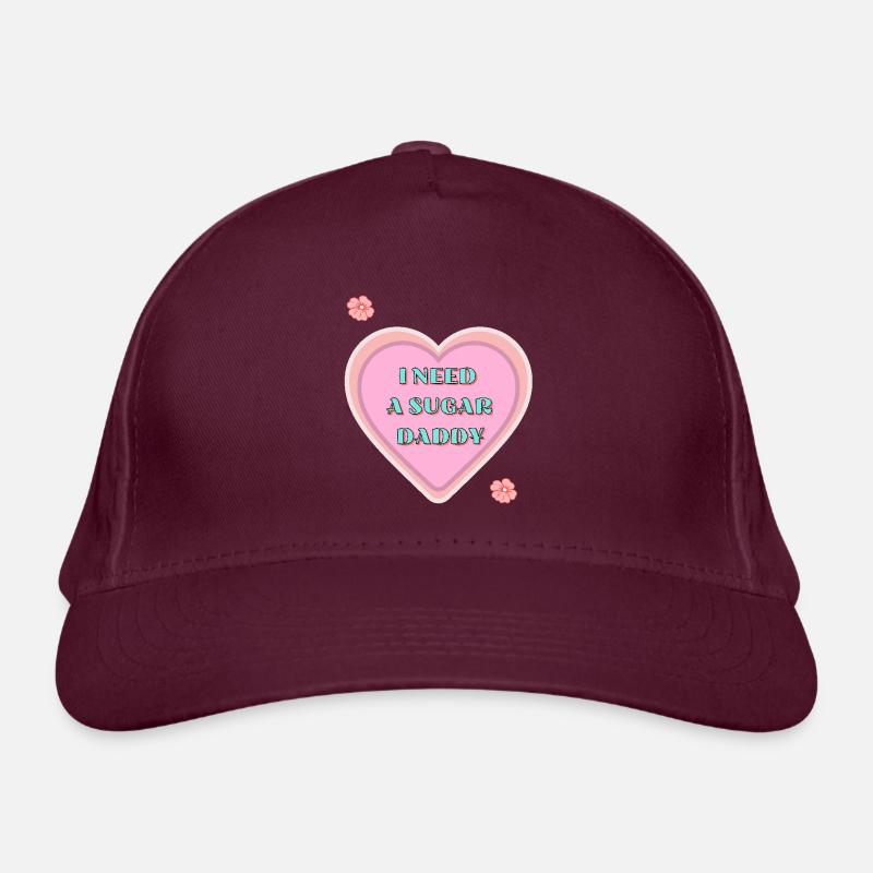 Freches Herz Sugar Daddy mit Statement Bio-Baseballkappe