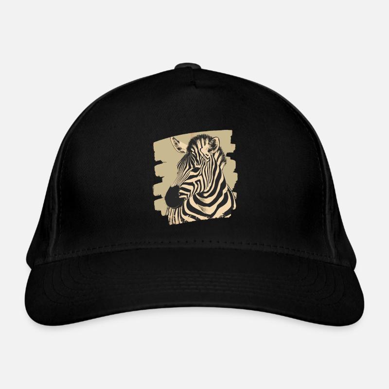 Zèbre Rétro Casquette classique bio