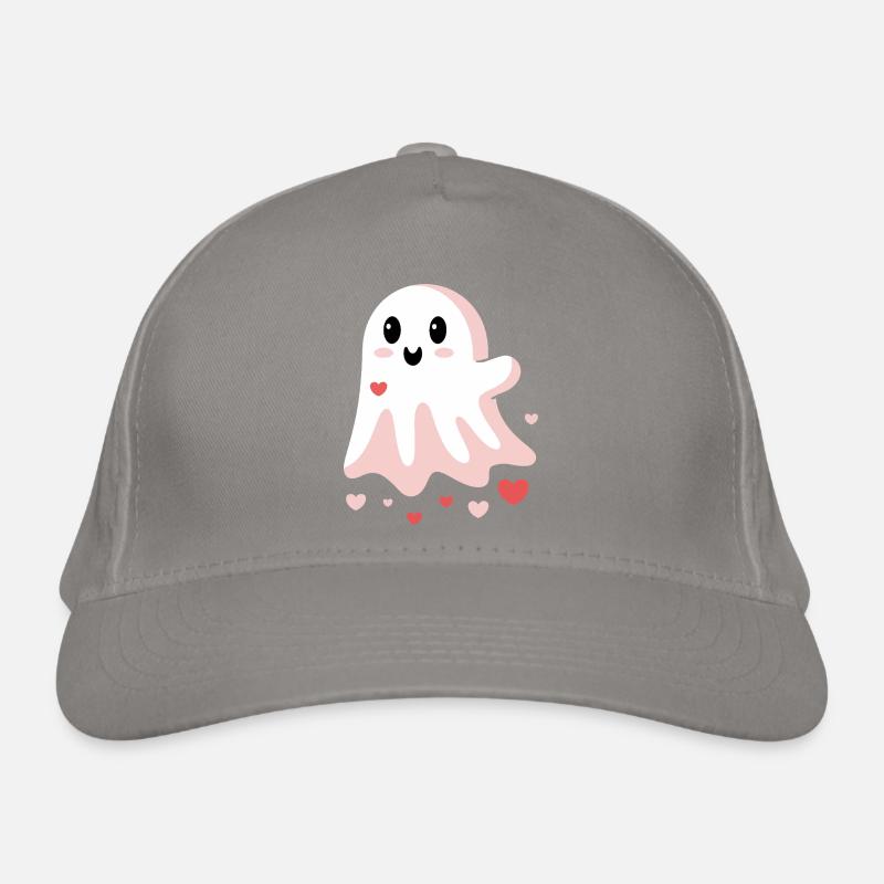 Cute Love Ghost Organic Baseball Cap