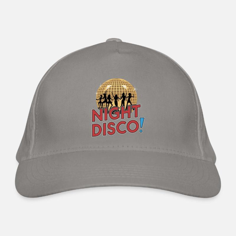 NIGHT DISCO Organic Baseball Cap