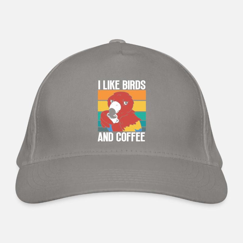 Bird Watching Cute Bird Lover Organic Baseball Cap