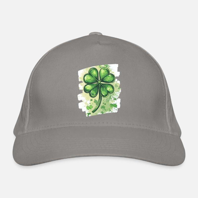 Trèfle de la Saint-Patrick Casquette classique bio