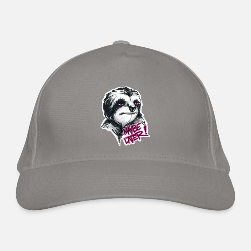 Tired Sloth Organic Baseball Cap