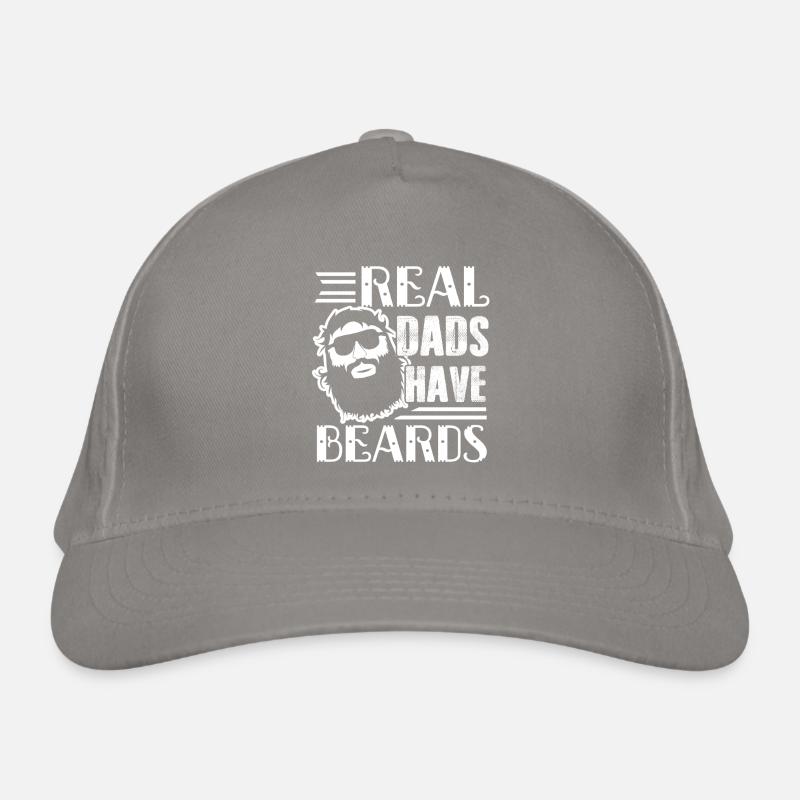 Father's Day Real Dads Have Beards Organic Baseball Cap