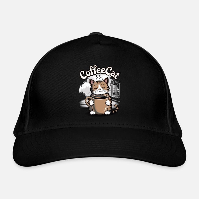 Chat de café Casquette classique bio