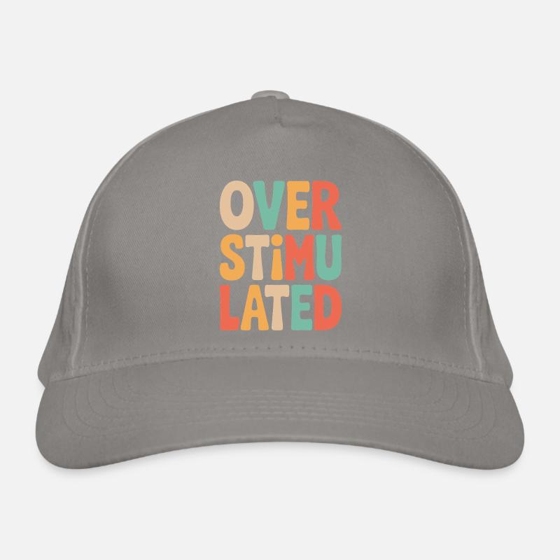 Neurodivergent Surstimulé Casquette classique bio