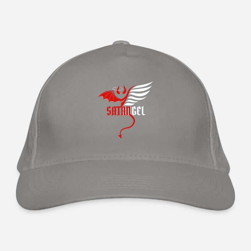 Ange, diable, diable, bien, mal, mal, blague Casquette classique bio