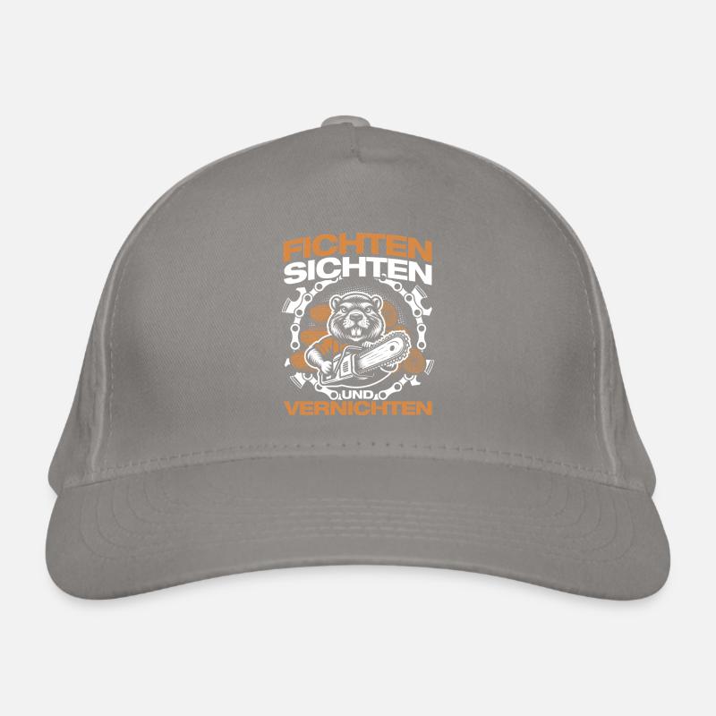 Spruce sifting, woodworking, lumberjack, forestry work Organic Baseball Cap