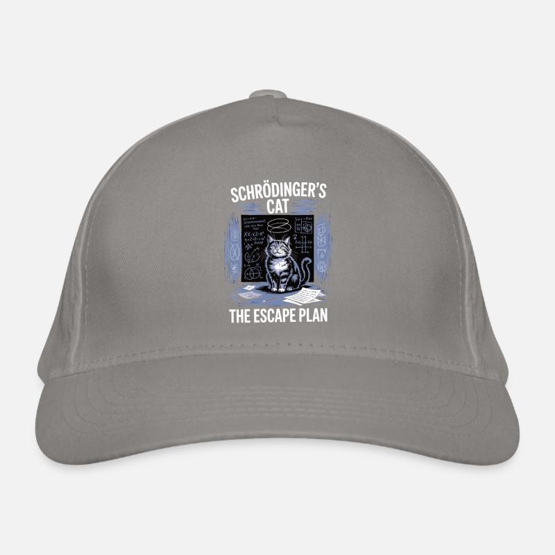 Le chat de Schrödinger – Plan d’évasion Casquette classique bio