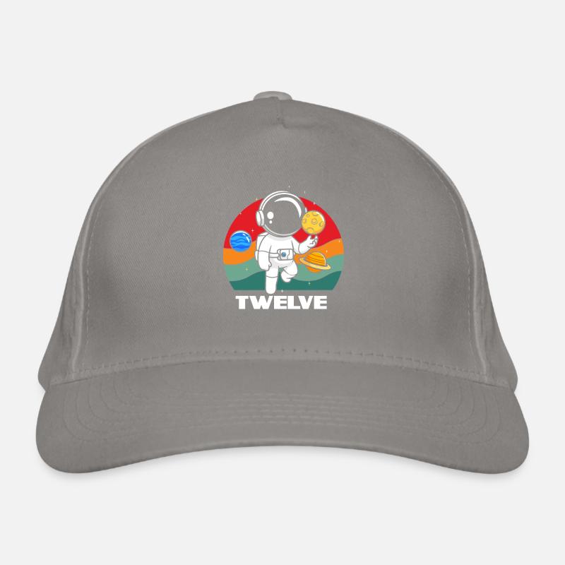 Astronaut Twelve Birthday Adventure Organic Baseball Cap