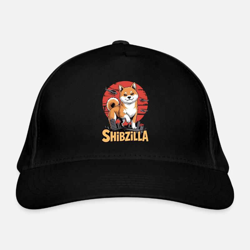 Shibzilla – Chaos with Side-Eye Organic Baseball Cap
