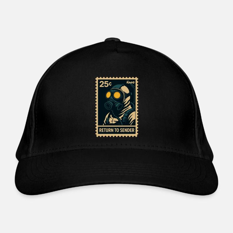 Return to Sender Gas Mask Organic Baseball Cap