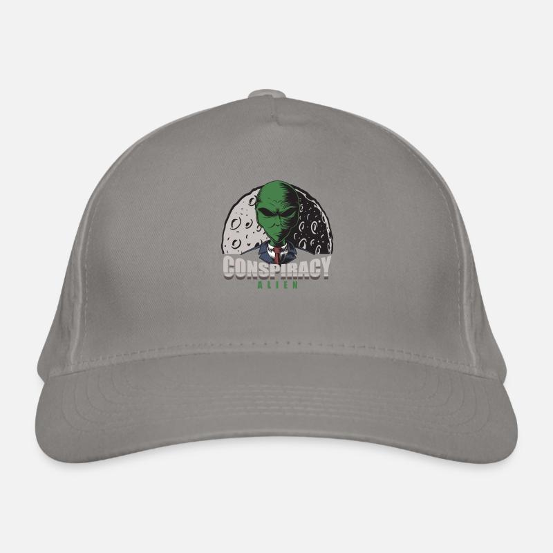Conception de la théorie du complot extraterrestre Casquette classique bio