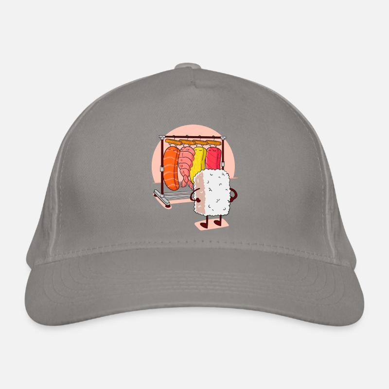SUSHI Schließfach Bio-Baseballkappe
