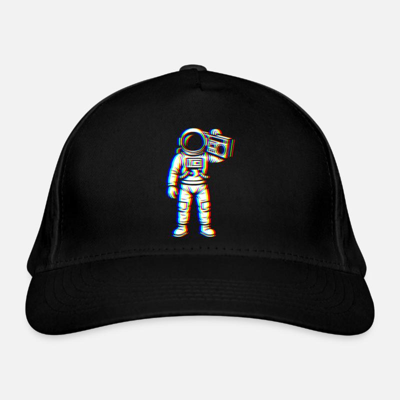 Glitch Astronaut - Beats im All Bio-Baseballkappe