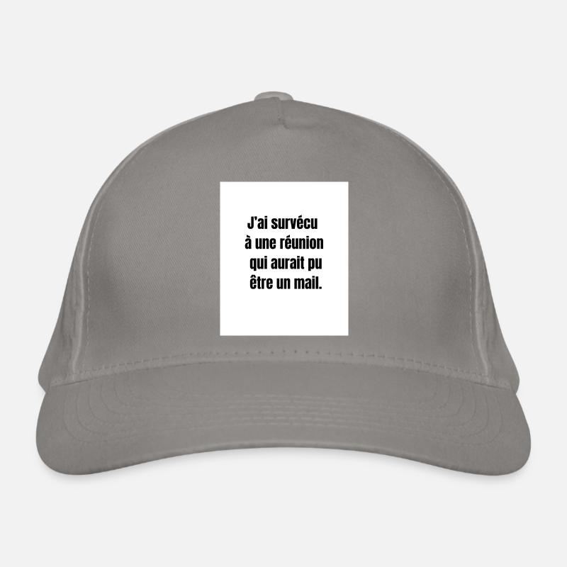 Useless Meeting – Office Humor Organic Baseball Cap