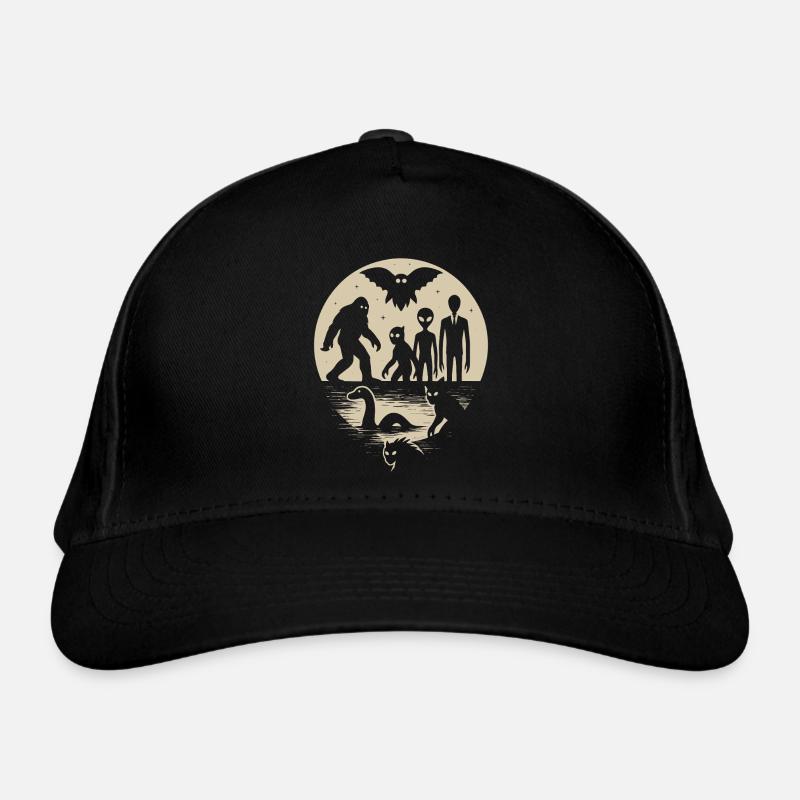 Créatures mystiques au clair de lune Casquette classique bio