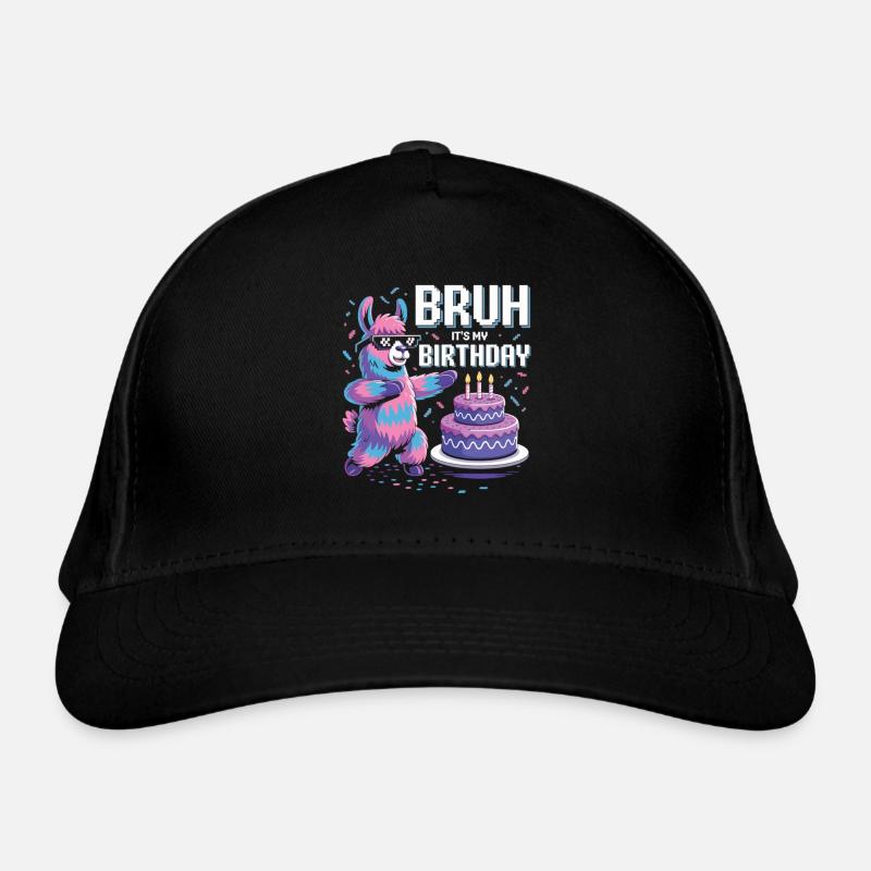 Fête d’anniversaire de lama Casquette classique bio