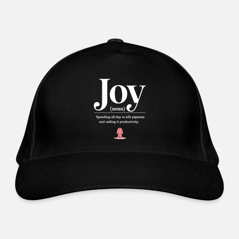 Joy – Pyjamatag Definition Bio-Baseballkappe