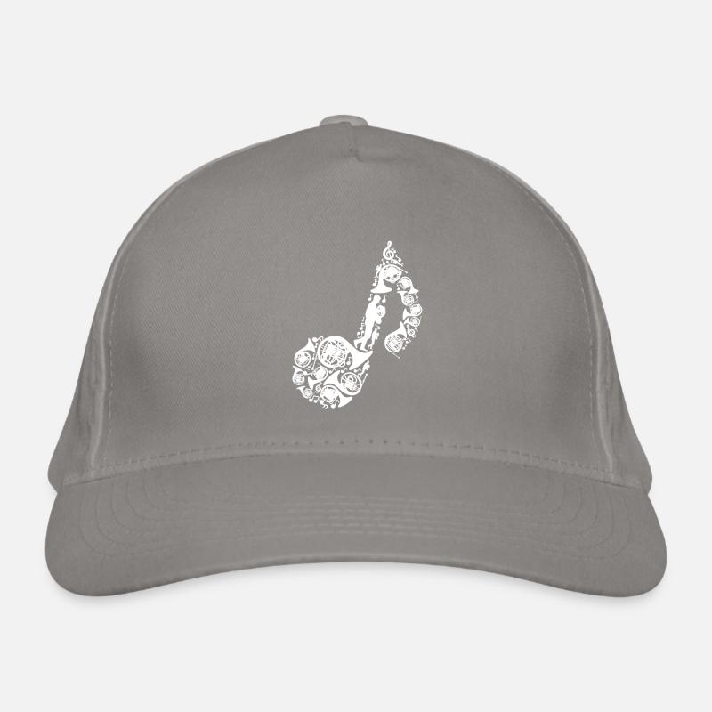 Waldhorn Musiknote Bio-Baseballkappe