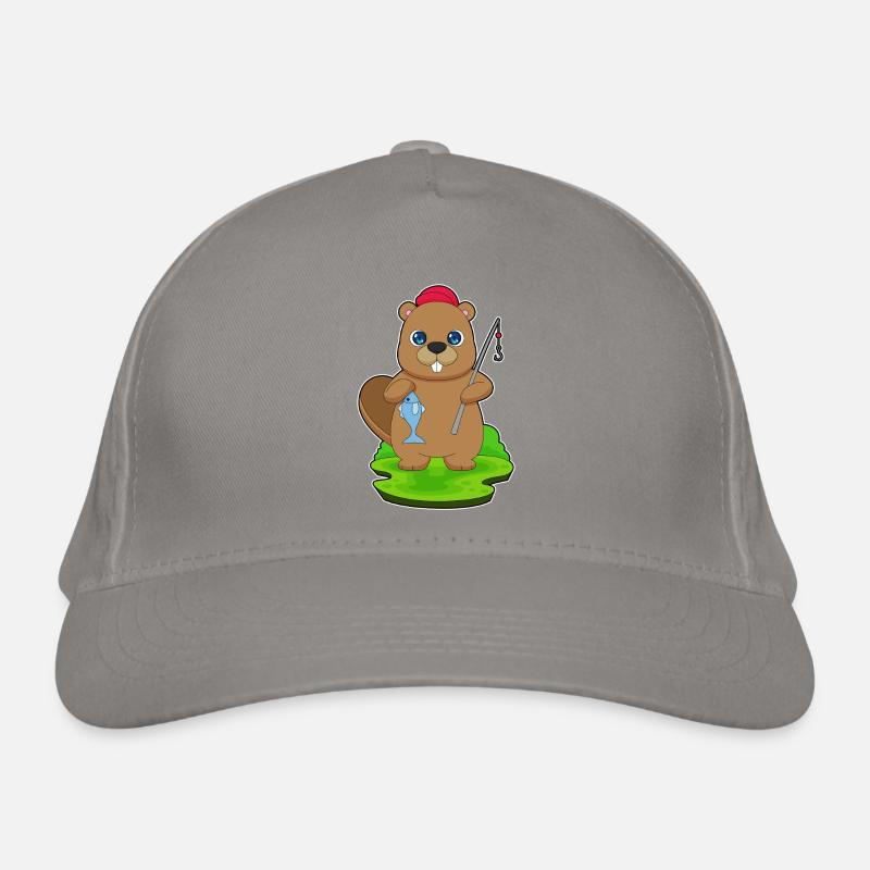 Pêche au castor Casquette classique bio