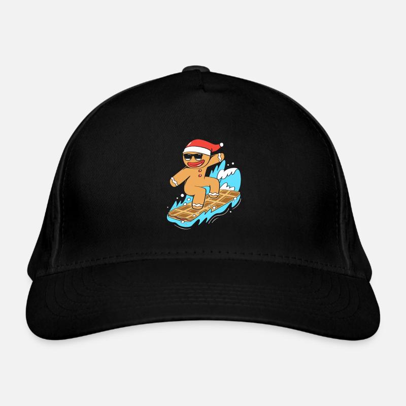 Lebkuchenmann Weihnachten Lebkuchen Bio-Baseballkappe
