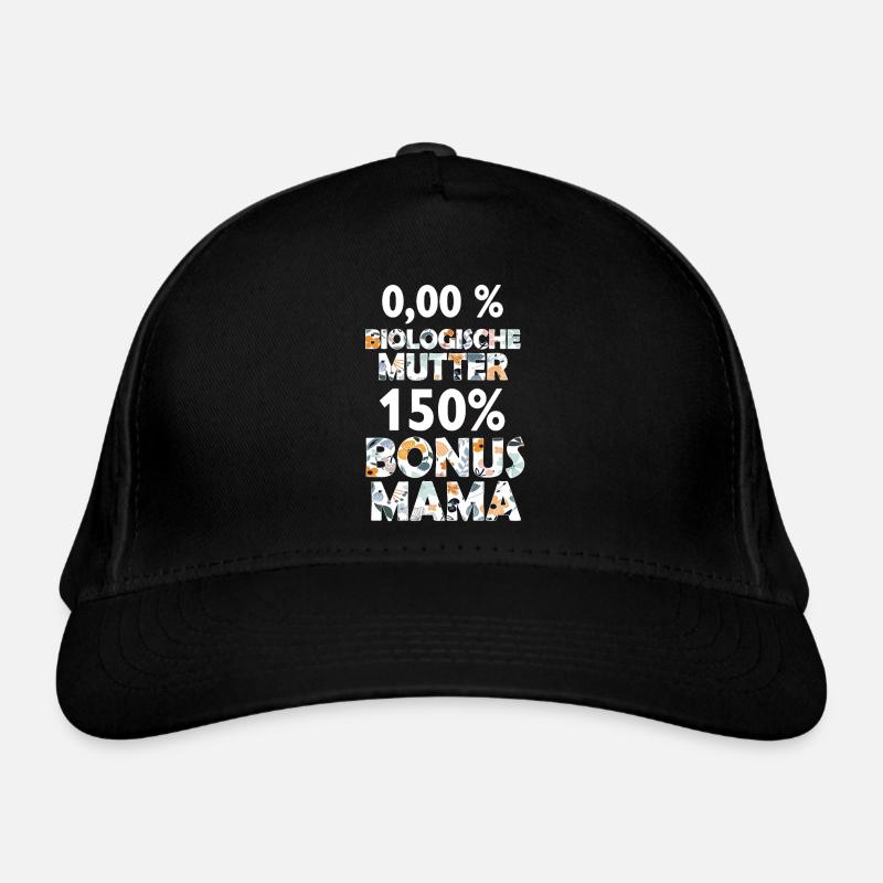 Mama Bonus Mama Mutter Mami Muttertag Geschenk Bio-Baseballkappe
