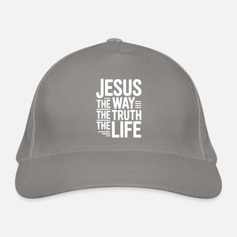 Jesus Der Weg Das Leben Das Leben Bio-Baseballkappe