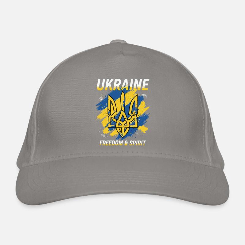 Ukraine Liberté Cimier Art Casquette classique bio