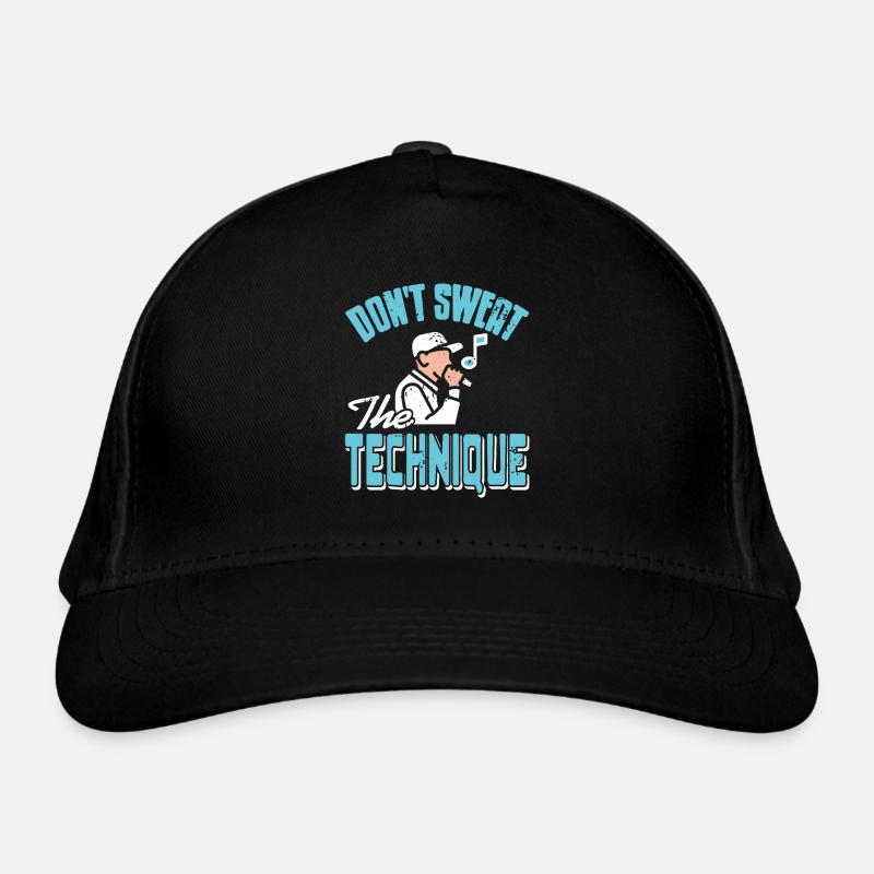 Don't Sweat the Technique Rap Lyric Mastery Organic Baseball Cap