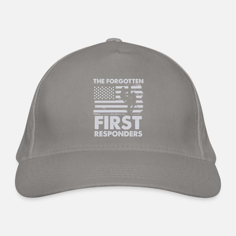 Drapeau oublié des premiers intervenants Casquette classique bio