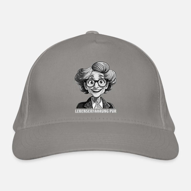 FEMME ÂGÉE EXPÉRIENCE DE VIE PURE Casquette classique bio