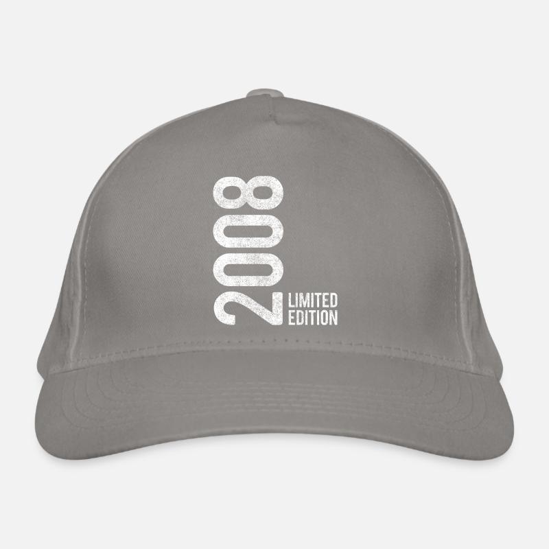 17. Geburtstag 2008 Limited Edition Junge Mädchen Bio-Baseballkappe