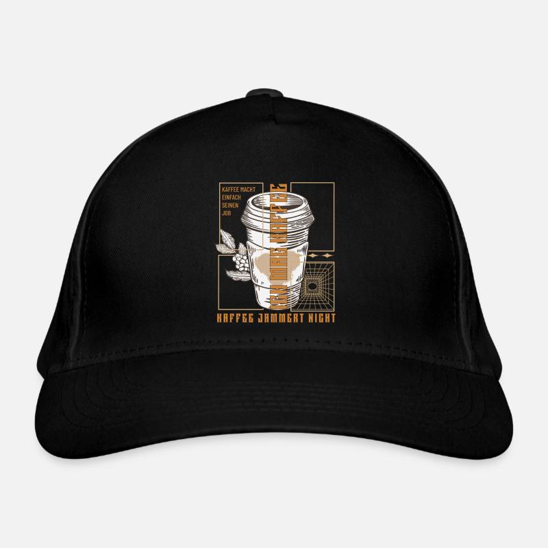 Le café fait juste son travail rétro Casquette classique bio
