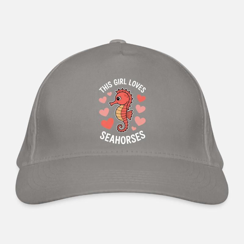 Seepferdchen Spruch Lustiges Seepferdchen Geschenk Bio-Baseballkappe
