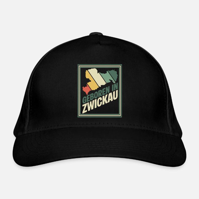 Born in Zwickau Organic Baseball Cap