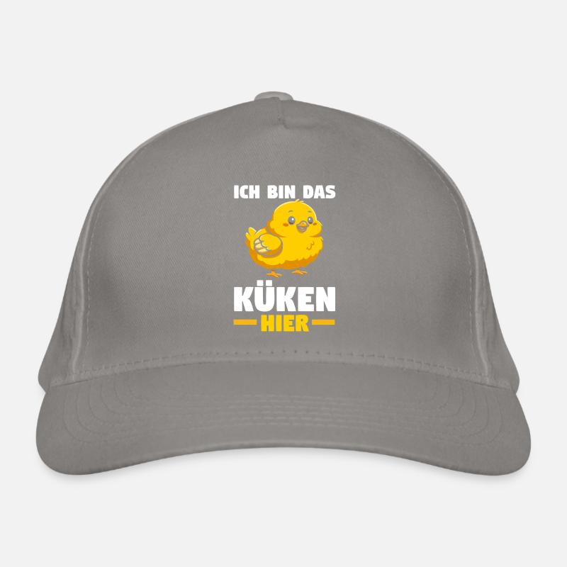 Éleveur de poulets Éleveur de ferme poussins Casquette classique bio