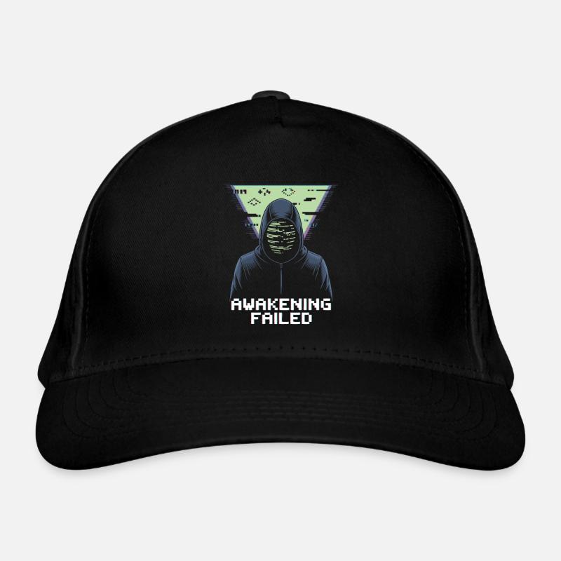 Éveil échoué – Bug cyber rétro Casquette classique bio