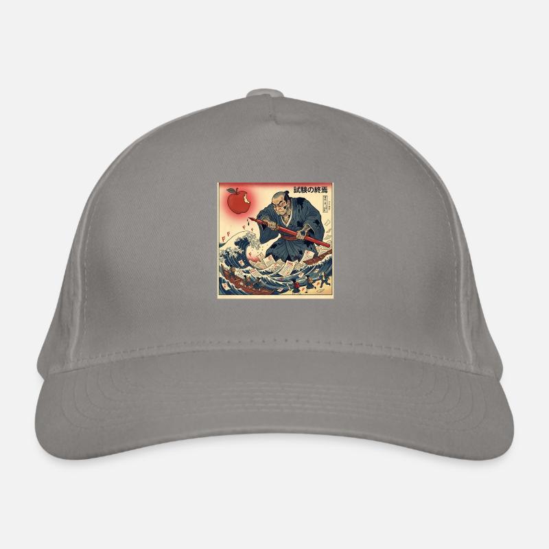試験の終焉 Samurai Kampf Gegen Schulprüfungen Bio-Baseballkappe