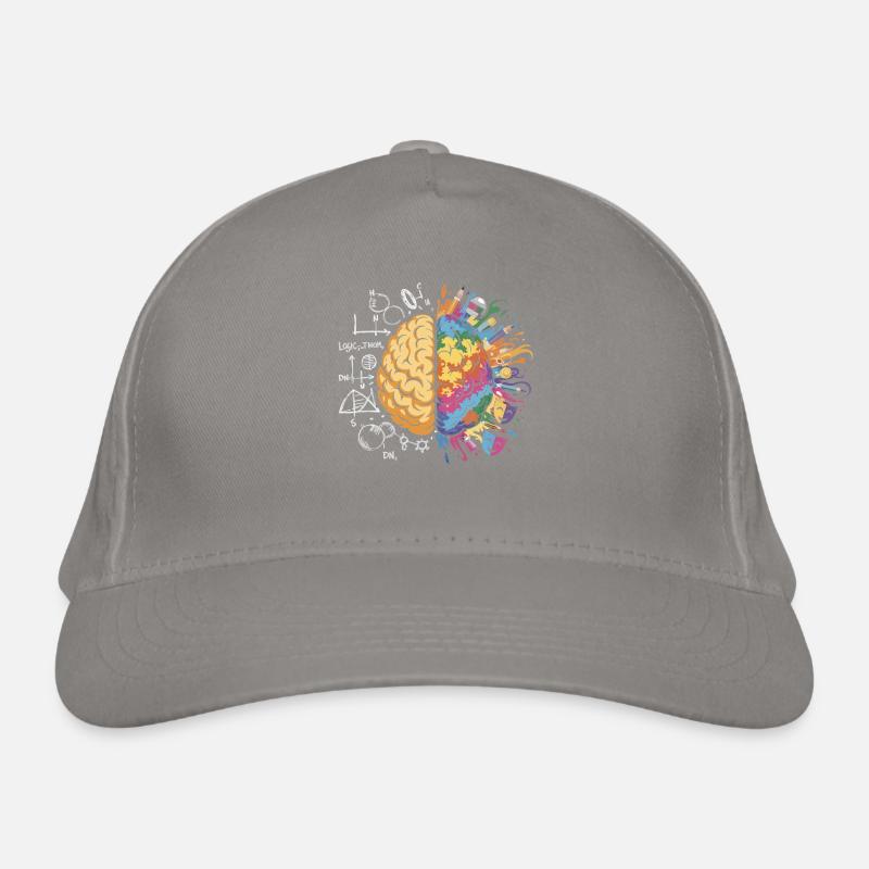 Creative brain color explosion Organic Baseball Cap